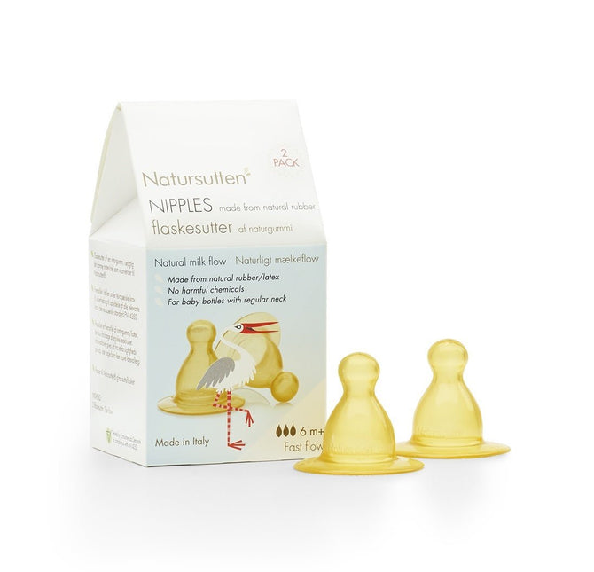 Natursutten Flesvoeding Accessoire Flesspeen Fast Flow 2st koop je bij Babywinkel