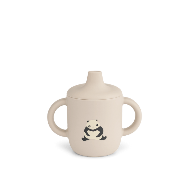 Neil Sippy Cup Panda/ Sandy koop je bij Babywinkel