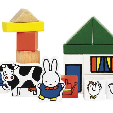 Nijntje Houten Blokken Boederij koop je bij Babywinkel