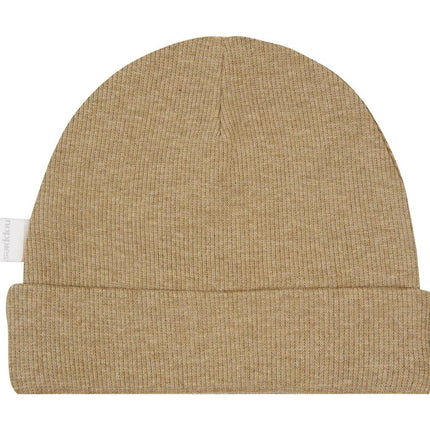 Noppies Baby Mutsje Nevel Light Green Melange koop je bij Babywinkel