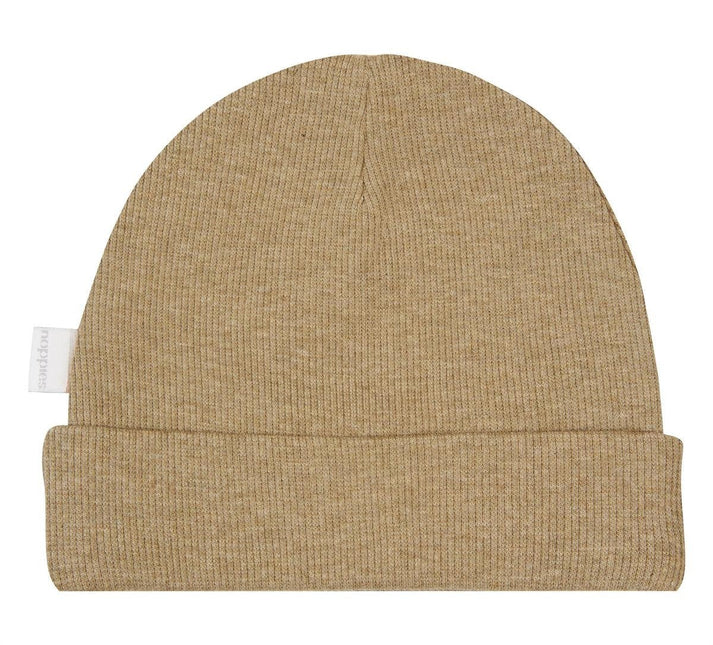 Noppies Baby Mutsje Nevel Light Green Melange koop je bij Babywinkel