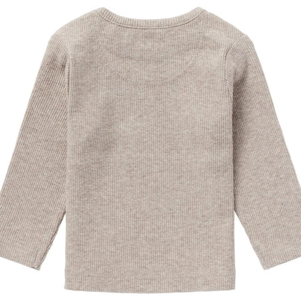 Noppies Baby Shirt Natal Taupe Melange koop je bij Babywinkel