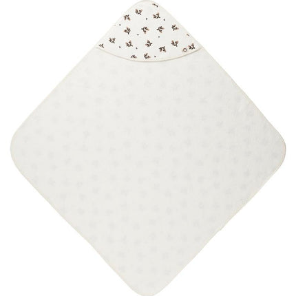 Noppies Badcape Baby Badstof Bloeiende Klaver Jet Stream koop je bij Babywinkel