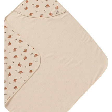 Noppies Badcape Baby Eend Indian Tan koop je bij Babywinkel