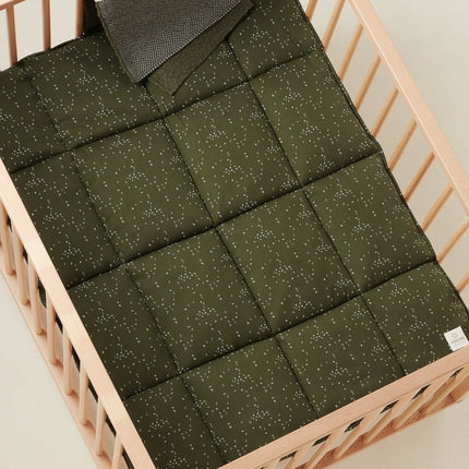 Noppies Botanisch mousseline boxkleed omkeerbaar Beetle 100x135cm koop je bij Babywinkel