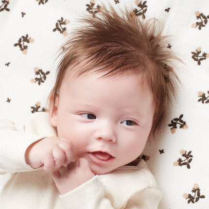 Noppies Boxkleed Badstof Klavertje Omkeerbaar Indian Tan koop je bij Babywinkel