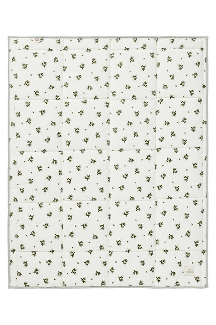 Noppies Boxkleed Badstof Klavertje Omkeerbaar Puritan Gray koop je bij Babywinkel