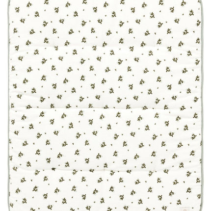 Noppies Boxkleed Badstof Klavertje Omkeerbaar Puritan Gray koop je bij Babywinkel