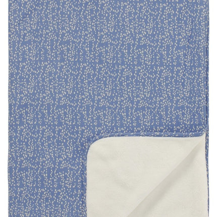 Noppies Boxkleed Stippen Dubbelzijdig Colony Blue 75X100cm koop je bij Babywinkel
