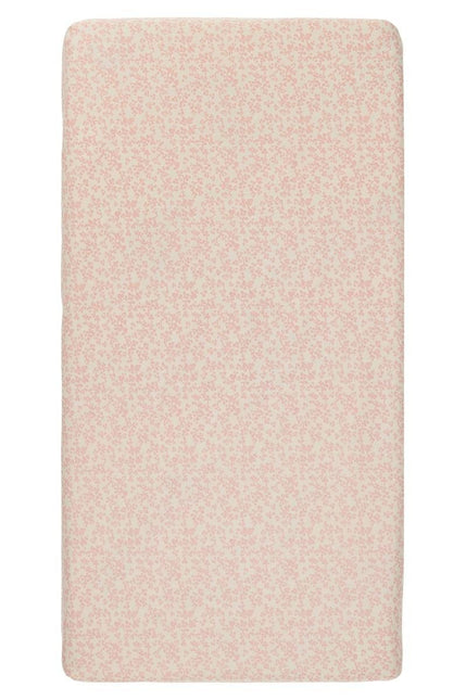 Noppies Hoeslaken Botanisch Popeline Voor Wieg Misty Rose koop je bij Babywinkel