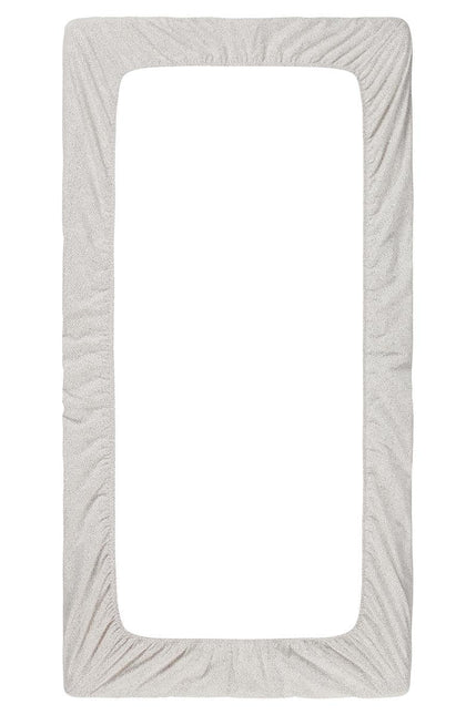 Noppies Hoeslaken Tiny Dot Popeline Voor Babybed Jet Stream koop je bij Babywinkel