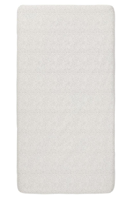 Noppies Hoeslaken Tiny Dot Popeline Voor Ledikant Jet Stream koop je bij Babywinkel