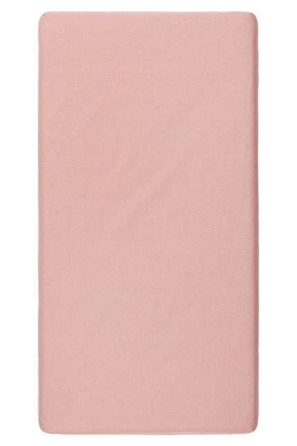 Noppies Hoeslaken Tiny Dot Popeline Voor Ledikant Misty Rose koop je bij Babywinkel