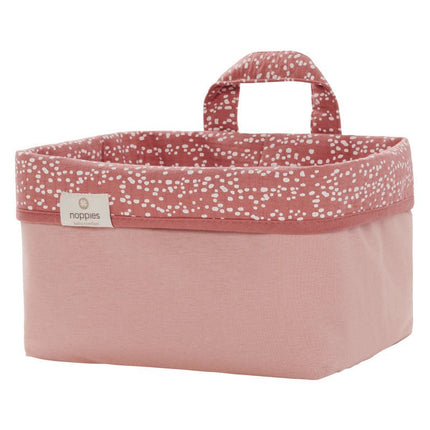 Noppies Mandje Fancy Dot Brick Dust M koop je bij Babywinkel