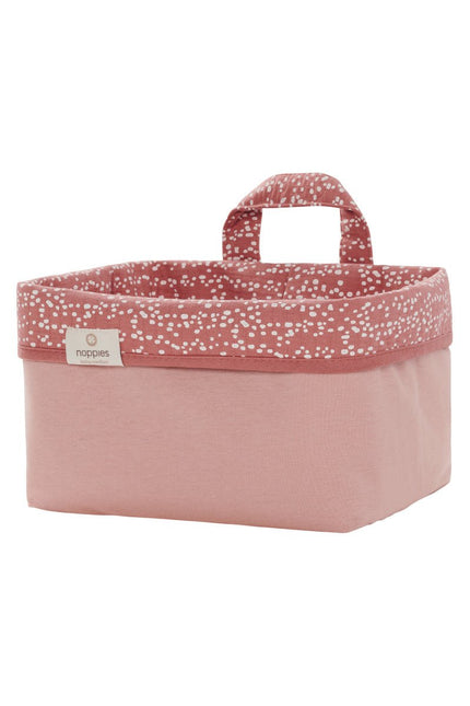 Noppies Mandje Fancy Dot Brick Dust M koop je bij Babywinkel