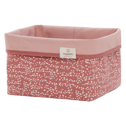 Noppies Mandje Fancy Dot Brick Dust M koop je bij Babywinkel