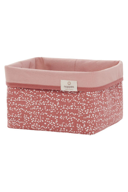 Noppies Mandje Fancy Dot Brick Dust M koop je bij Babywinkel
