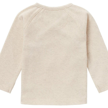 Noppies Overslag Shirt Baby Nanyuki Oatmeal Melange koop je bij Babywinkel