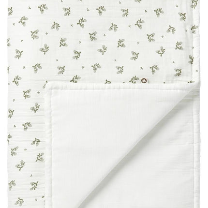 Noppies Wiegdeken Clover Mousseline Omkeerbaar Beetle koop je bij Babywinkel