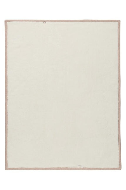 Noppies Wiegdeken Fleece Omkeerbaar Tan Melange koop je bij Babywinkel