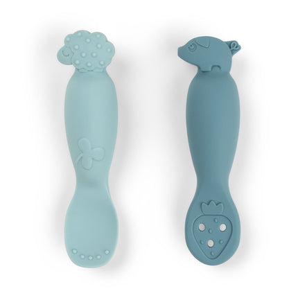 Oefenlepel set Tiny farm Blue koop je bij Babywinkel