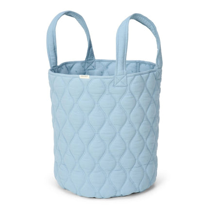 Little Dutch Opbergmand Pure Denim Blue Groot koop je bij Babywinkel
