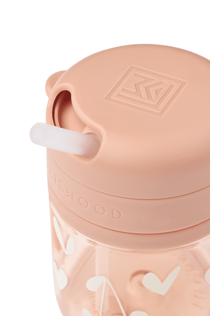 Pavia Tritan - beker met rietje 280 ml Sweethearts / Pale tuscany koop je bij Babywinkel