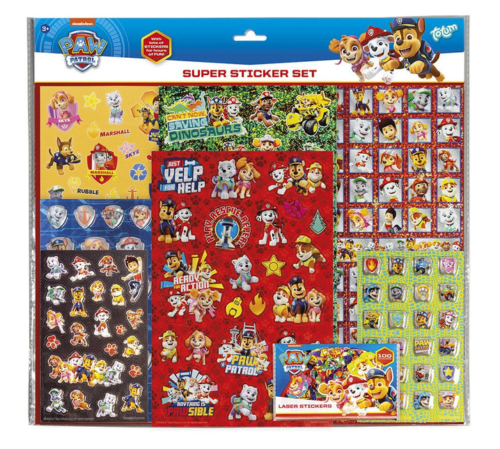 Paw Patrol Stickerset Large koop je bij Babywinkel