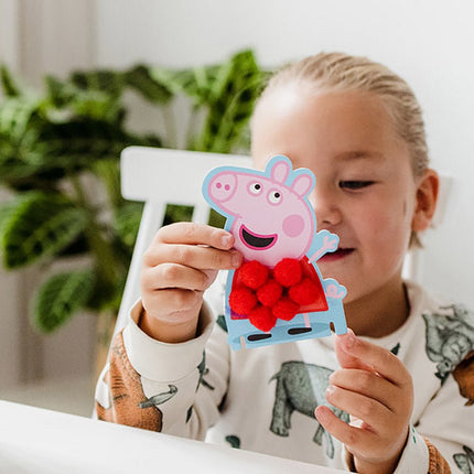 Peppa Pig Pompom Plakken koop je bij Babywinkel