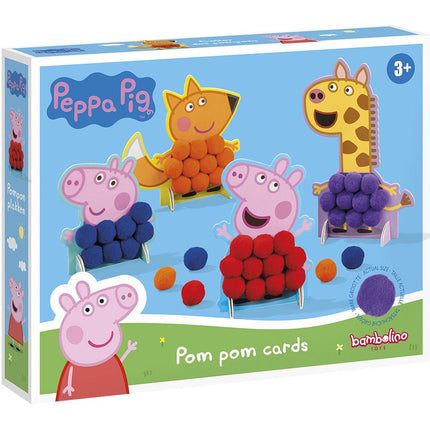 Peppa Pig Pompom Plakken koop je bij Babywinkel