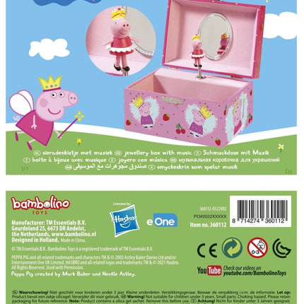Peppa Pig Sieraden Doosje Met Muziek koop je bij Babywinkel