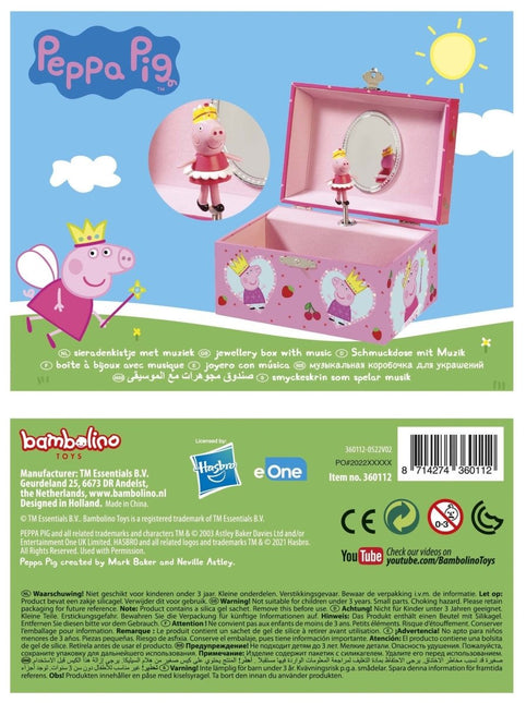 Peppa Pig Sieraden Doosje Met Muziek koop je bij Babywinkel