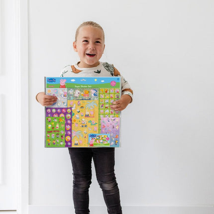 Peppa Pig Stickerset Groot koop je bij Babywinkel