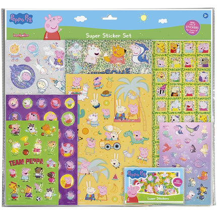 Peppa Pig Stickerset Groot koop je bij Babywinkel