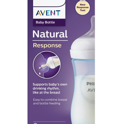 Philips Avent Babyfles 3.0 Blauw 260ml koop je bij Babywinkel