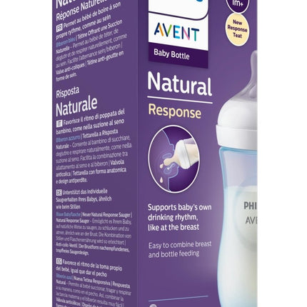 Philips Avent Babyfles 3.0 Blauw 260ml koop je bij Babywinkel