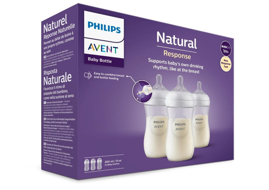 Philips Avent Babyfles 3.0 Natural 260ml 3st koop je bij Babywinkel