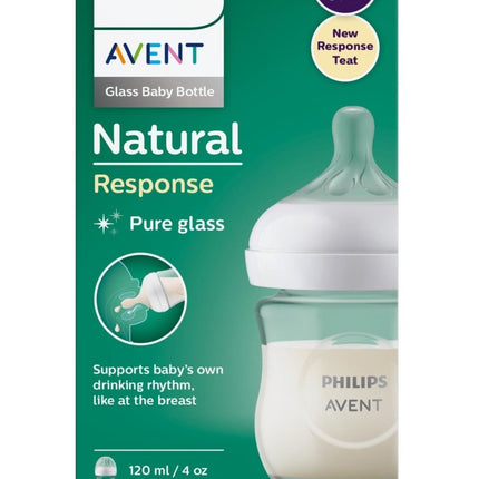 Philips Avent Babyfles Glas 3.0 120ml koop je bij Babywinkel