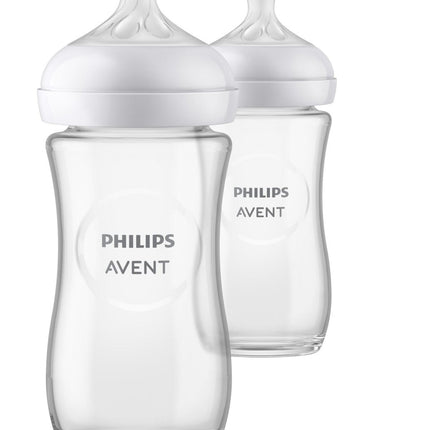 Philips Avent Babyfles Glas 3.0 240ml 2st koop je bij Babywinkel