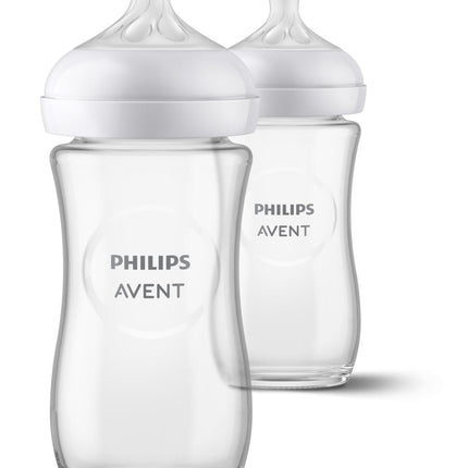 Philips Avent Babyfles Glas 3.0 240ml 2st koop je bij Babywinkel