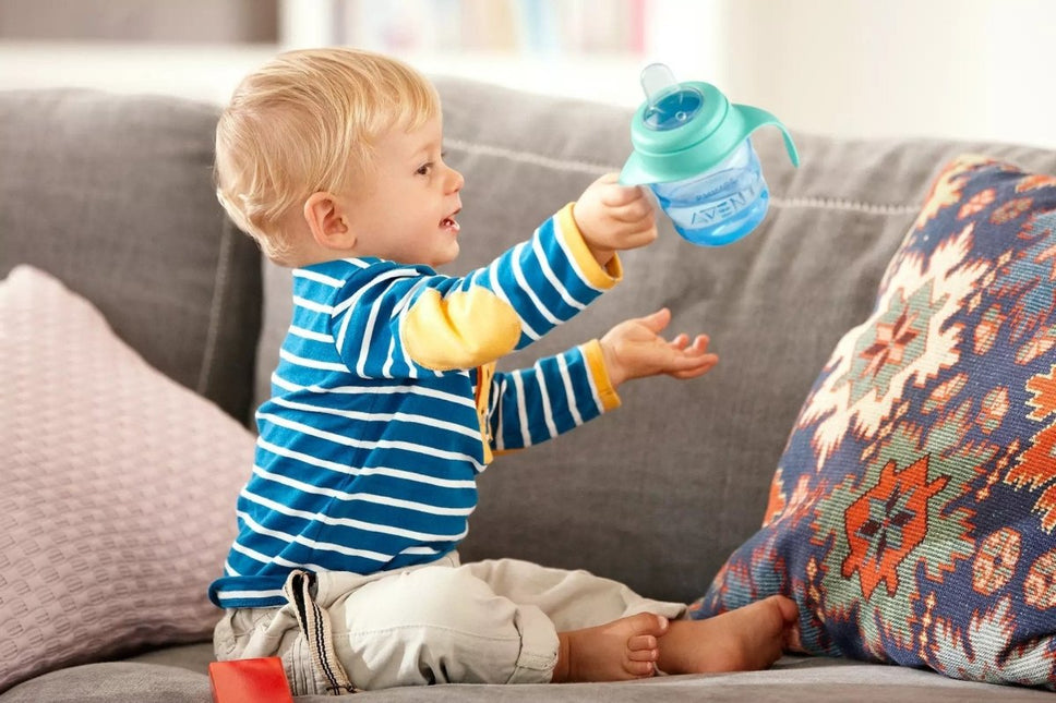 Philips Avent Drinkbeker Blauw 200ml koop je bij Babywinkel