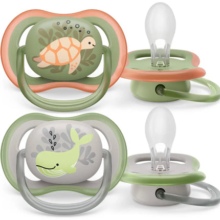Philips Avent Fopspeen +6 Maanden Air Schildpad/Walvis koop je bij Babywinkel
