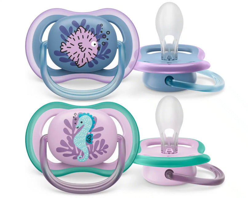 Philips Avent Fopspeen +6 Maanden Air Zeepaard/Vis koop je bij Babywinkel