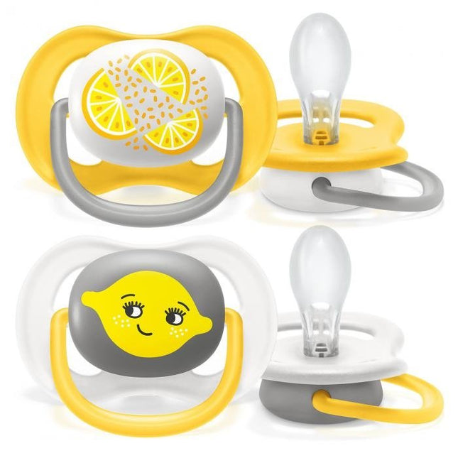 Philips Avent Fopspeen Lemon Air +6 Mnd 2st koop je bij Babywinkel