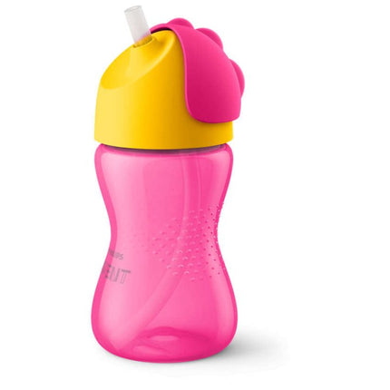 Philips Avent Rietjesbeker 300ml 12m+ Roze koop je bij Babywinkel