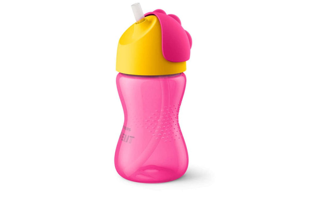 Philips Avent Rietjesbeker 300ml 12m+ Roze koop je bij Babywinkel