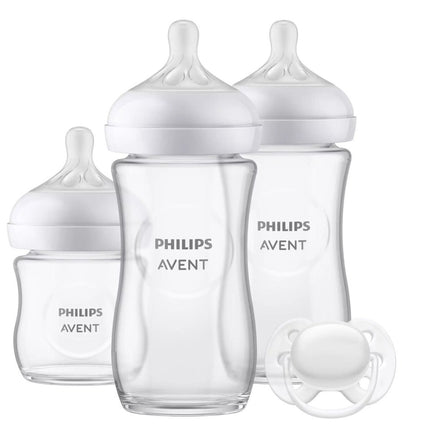 Philips Avent Startset Flessen 3.0 Glas 4 Delig koop je bij Babywinkel
