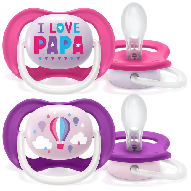 Philips Avent Speen Fopspeen Maat 2 I Love Papa koop je bij Babywinkel