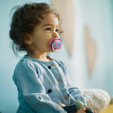 Philips Avent Speen Fopspeen Maat 2 I Love Papa koop je bij Babywinkel