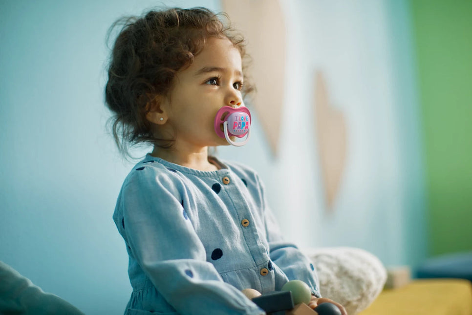 Philips Avent Speen Fopspeen Maat 2 I Love Papa koop je bij Babywinkel